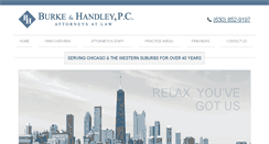 Desktop Screenshot of burkehandley.com